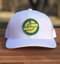 Load image into Gallery viewer, PIMENTO CHEESE TRUCKER SNAPBACK HAT WHITE