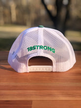 Load image into Gallery viewer, PIMENTO CHEESE TRUCKER SNAPBACK HAT GREEN