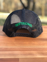 Load image into Gallery viewer, PIMENTO CHEESE TRUCKER SNAPBACK HAT NAVY