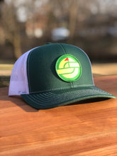 Load image into Gallery viewer, PIMENTO CHEESE TRUCKER SNAPBACK HAT GREEN
